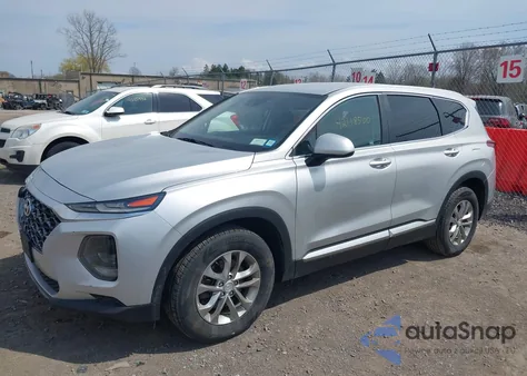 2019 Hyundai Santa Fe Se from USA, damaged, VIN 5NMS2CADXKH116590